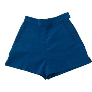 H&M Womens High Rise Blue Shorts Size 4